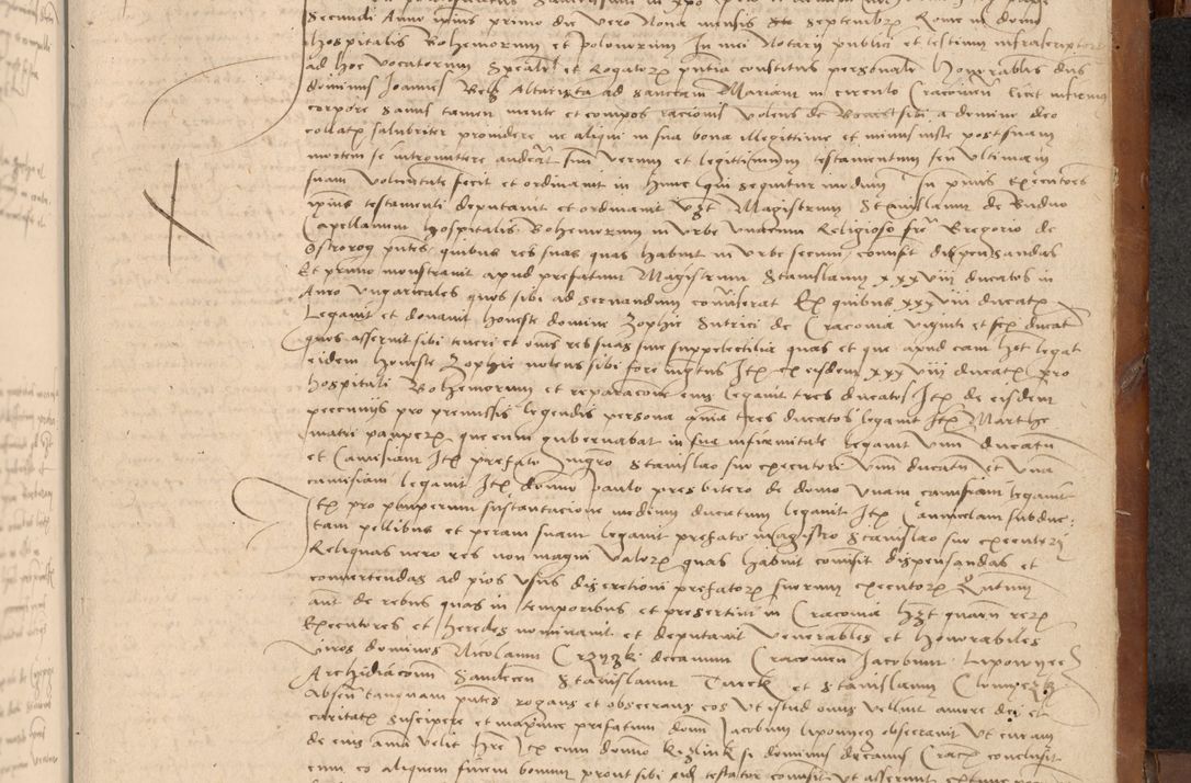 Zdjęcie nr 542 dla obiektu archiwalnego: [Acta actorum officialia coram Johanne de Starzechowicze]