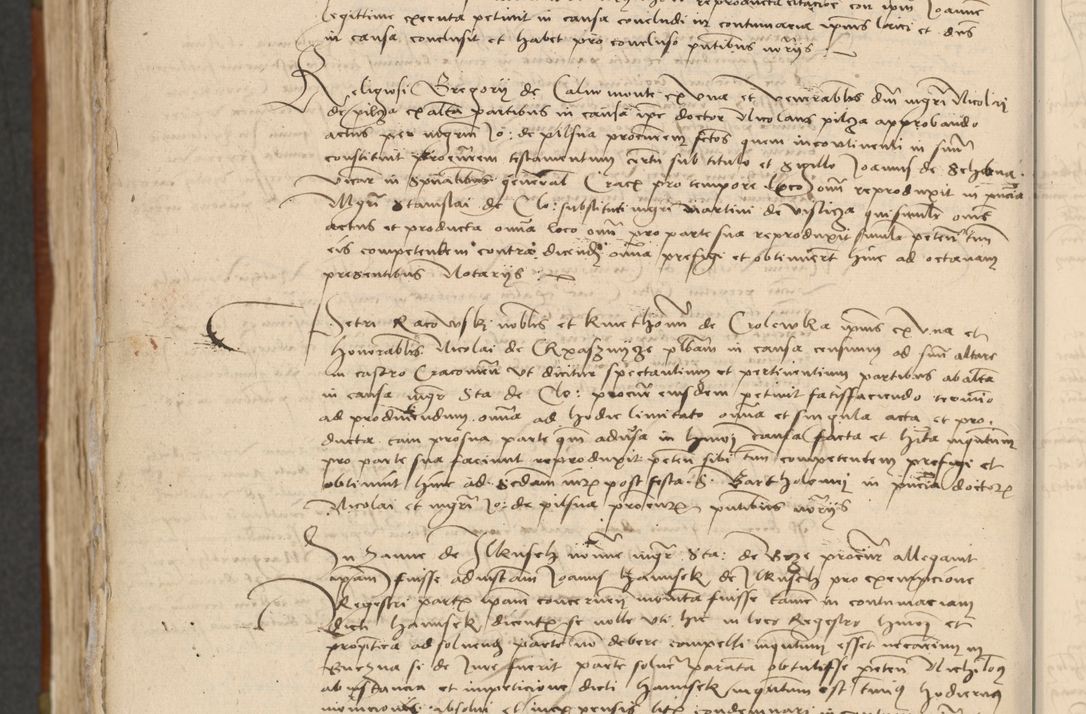 Zdjęcie nr 539 dla obiektu archiwalnego: [Acta actorum officialia coram Johanne de Starzechowicze]