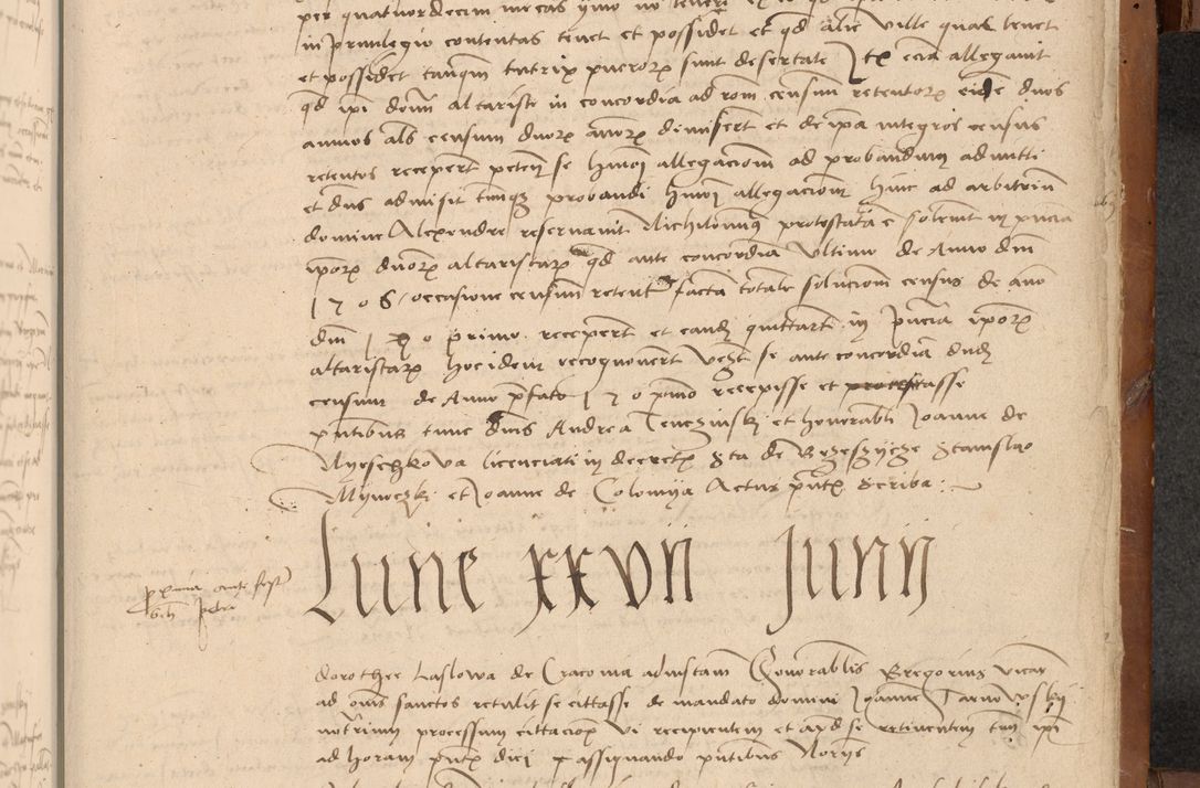 Zdjęcie nr 536 dla obiektu archiwalnego: [Acta actorum officialia coram Johanne de Starzechowicze]