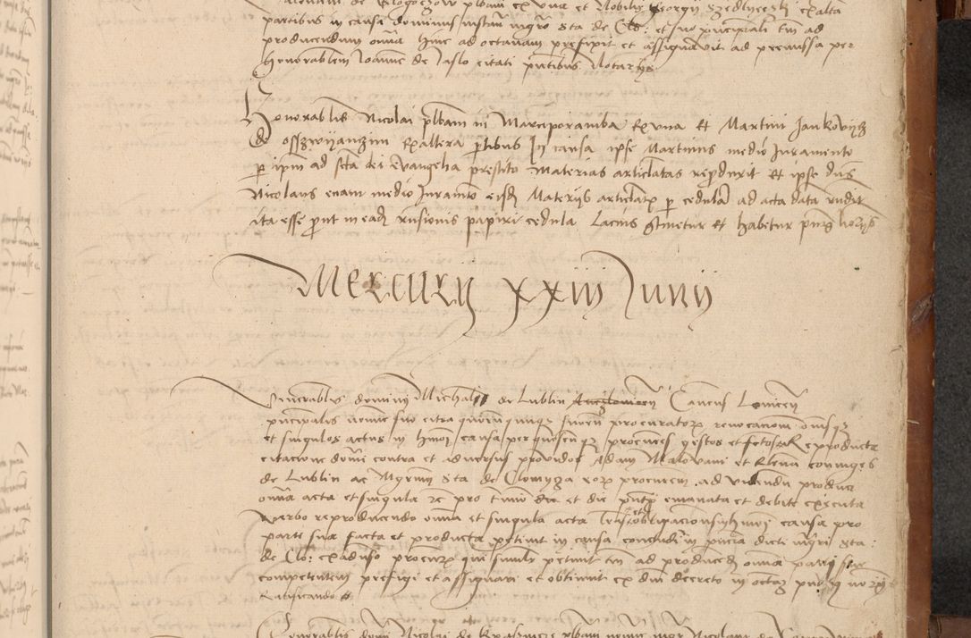 Zdjęcie nr 534 dla obiektu archiwalnego: [Acta actorum officialia coram Johanne de Starzechowicze]