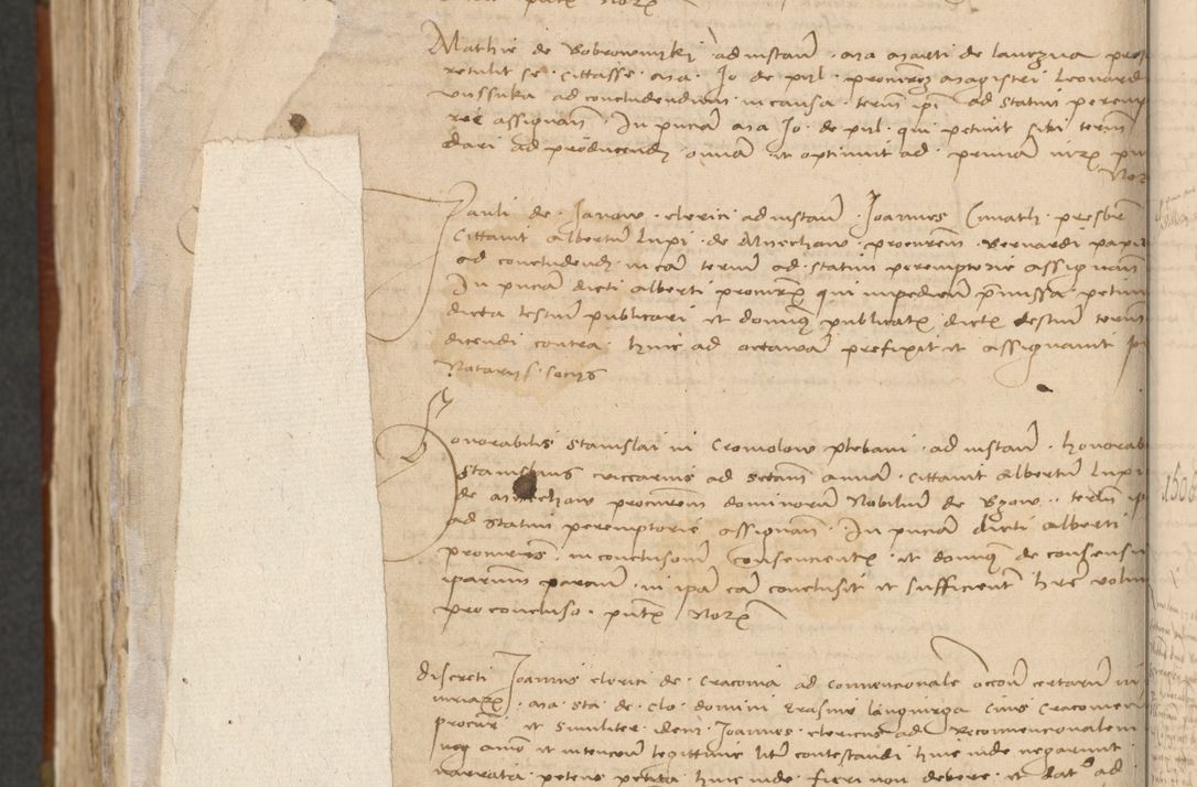 Zdjęcie nr 515 dla obiektu archiwalnego: [Acta actorum officialia coram Johanne de Starzechowicze]