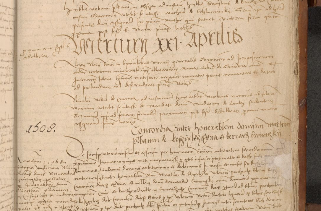 Zdjęcie nr 516 dla obiektu archiwalnego: [Acta actorum officialia coram Johanne de Starzechowicze]