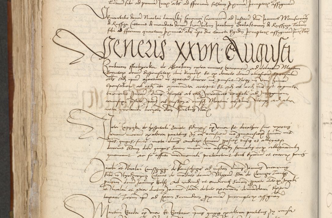 Zdjęcie nr 489 dla obiektu archiwalnego: [Acta actorum officialia coram Johanne de Starzechowicze]