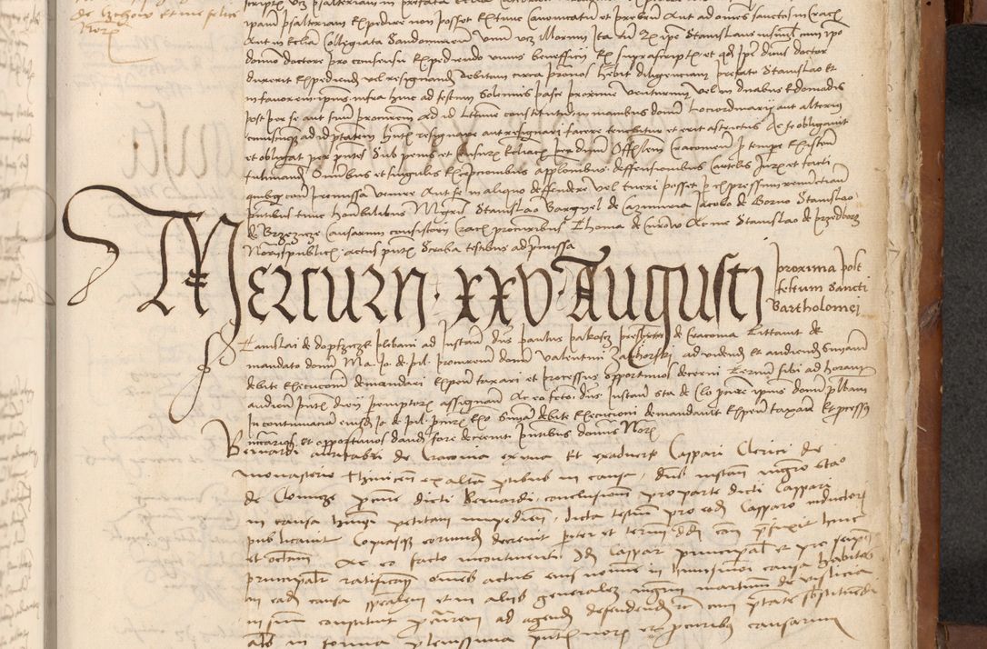 Zdjęcie nr 488 dla obiektu archiwalnego: [Acta actorum officialia coram Johanne de Starzechowicze]