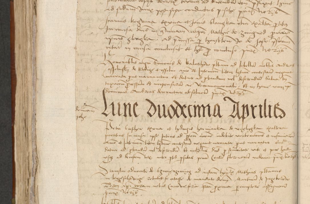 Zdjęcie nr 461 dla obiektu archiwalnego: [Acta actorum officialia coram Johanne de Starzechowicze]