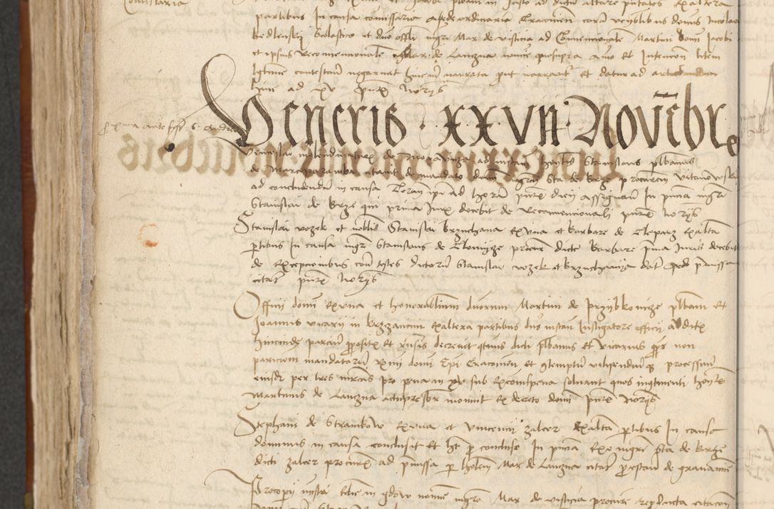 Zdjęcie nr 425 dla obiektu archiwalnego: [Acta actorum officialia coram Johanne de Starzechowicze]