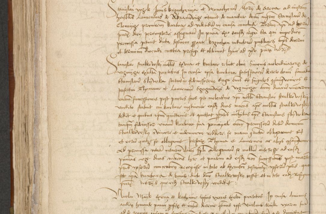 Zdjęcie nr 419 dla obiektu archiwalnego: [Acta actorum officialia coram Johanne de Starzechowicze]