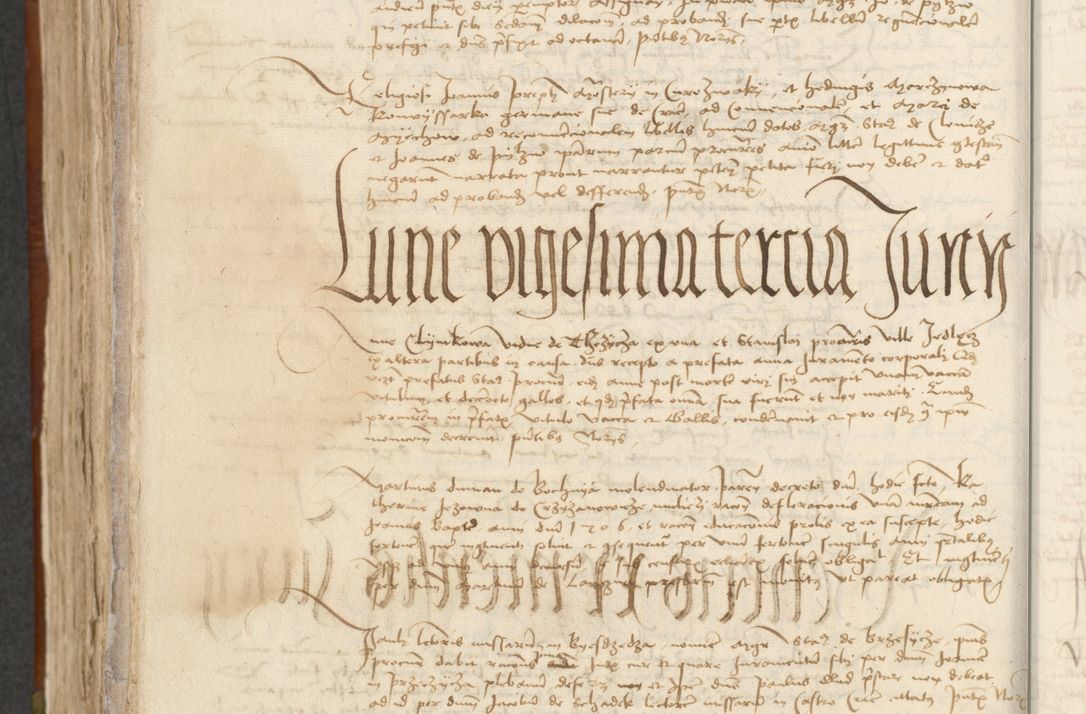 Zdjęcie nr 413 dla obiektu archiwalnego: [Acta actorum officialia coram Johanne de Starzechowicze]