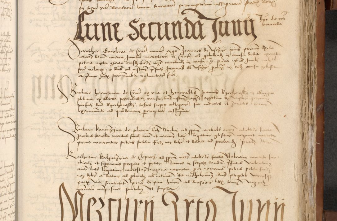 Zdjęcie nr 404 dla obiektu archiwalnego: [Acta actorum officialia coram Johanne de Starzechowicze]