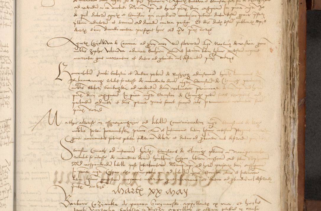 Zdjęcie nr 398 dla obiektu archiwalnego: [Acta actorum officialia coram Johanne de Starzechowicze]