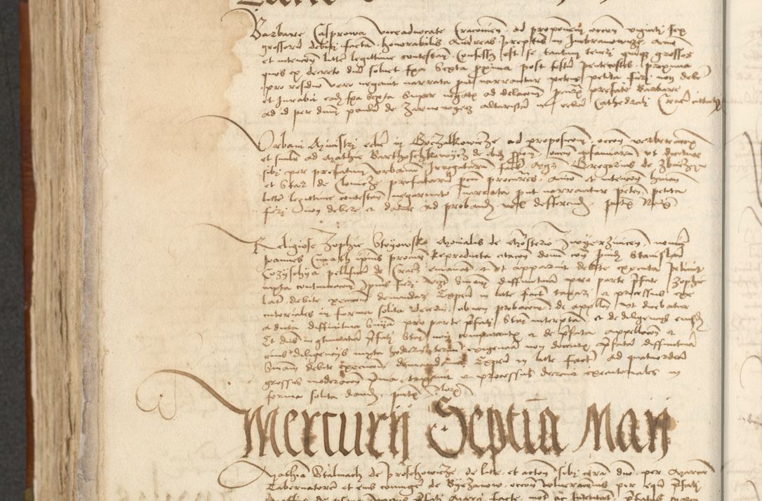 Zdjęcie nr 393 dla obiektu archiwalnego: [Acta actorum officialia coram Johanne de Starzechowicze]