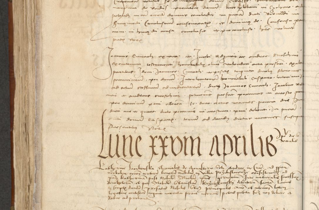 Zdjęcie nr 391 dla obiektu archiwalnego: [Acta actorum officialia coram Johanne de Starzechowicze]