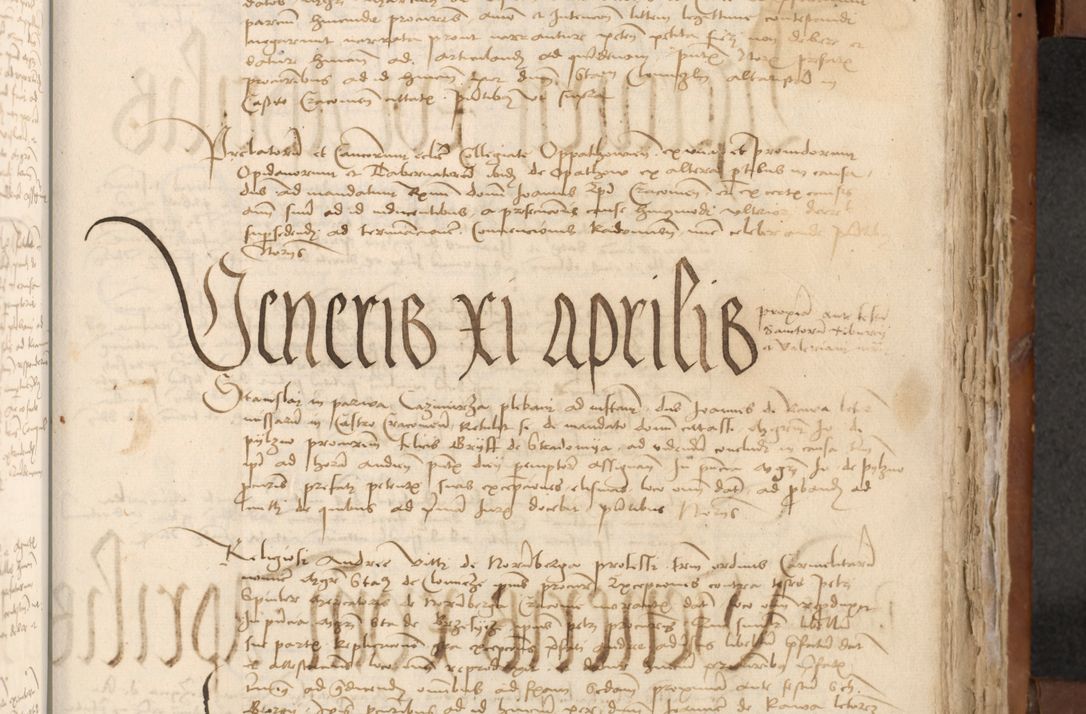 Zdjęcie nr 388 dla obiektu archiwalnego: [Acta actorum officialia coram Johanne de Starzechowicze]