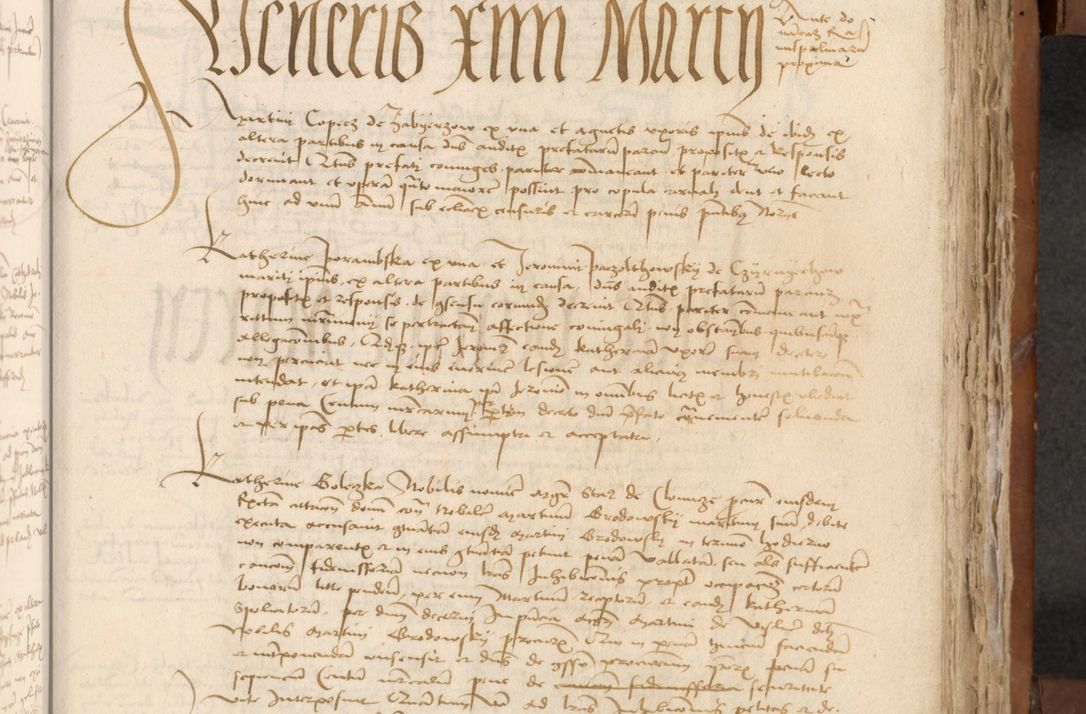 Zdjęcie nr 382 dla obiektu archiwalnego: [Acta actorum officialia coram Johanne de Starzechowicze]