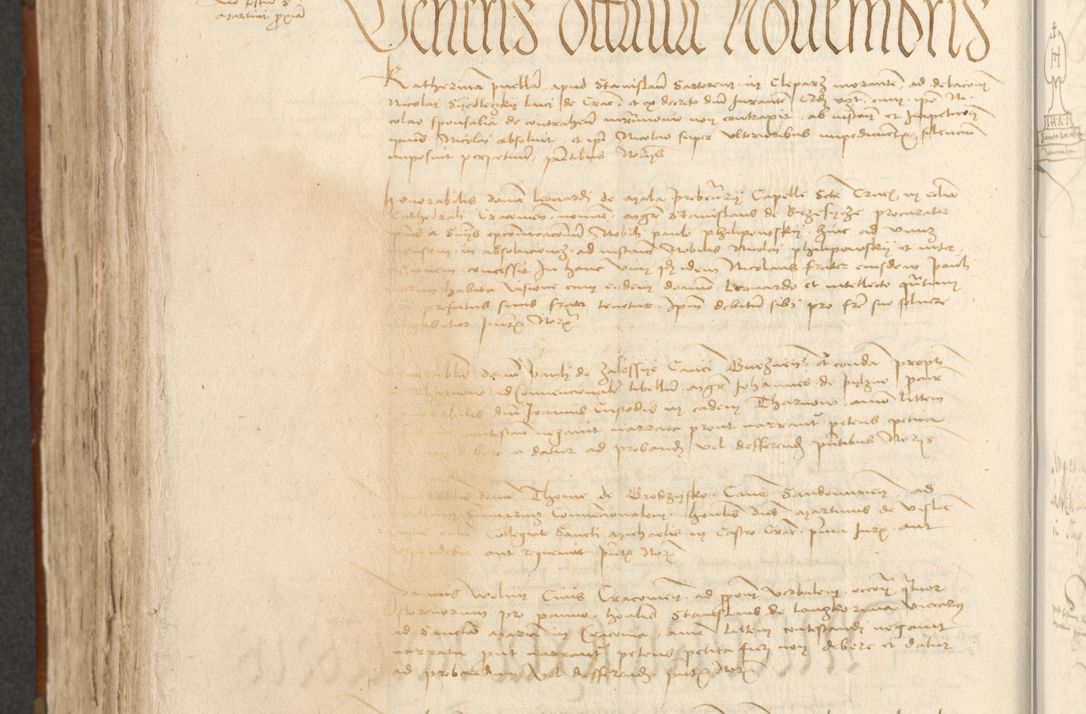 Zdjęcie nr 293 dla obiektu archiwalnego: [Acta actorum officialia coram Johanne de Starzechowicze]