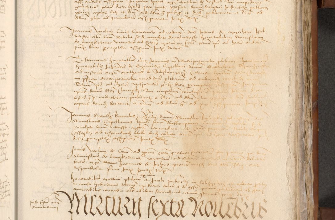 Zdjęcie nr 292 dla obiektu archiwalnego: [Acta actorum officialia coram Johanne de Starzechowicze]