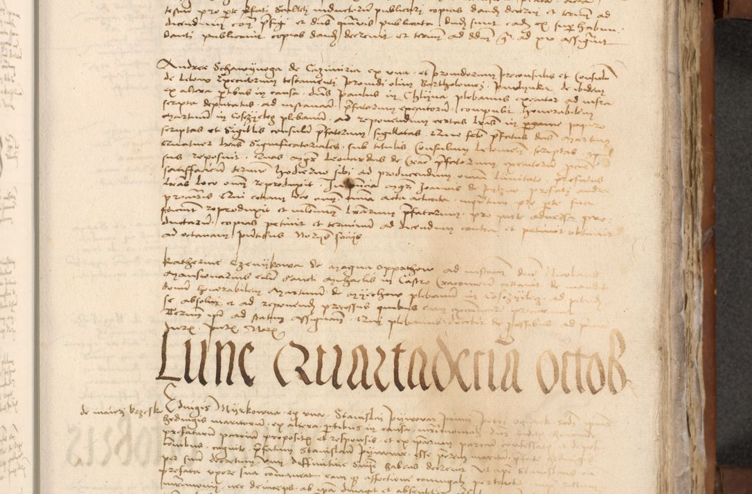 Zdjęcie nr 286 dla obiektu archiwalnego: [Acta actorum officialia coram Johanne de Starzechowicze]