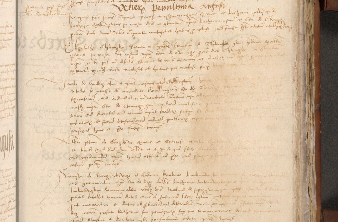 Zdjęcie nr 278 dla obiektu archiwalnego: [Acta actorum officialia coram Johanne de Starzechowicze]