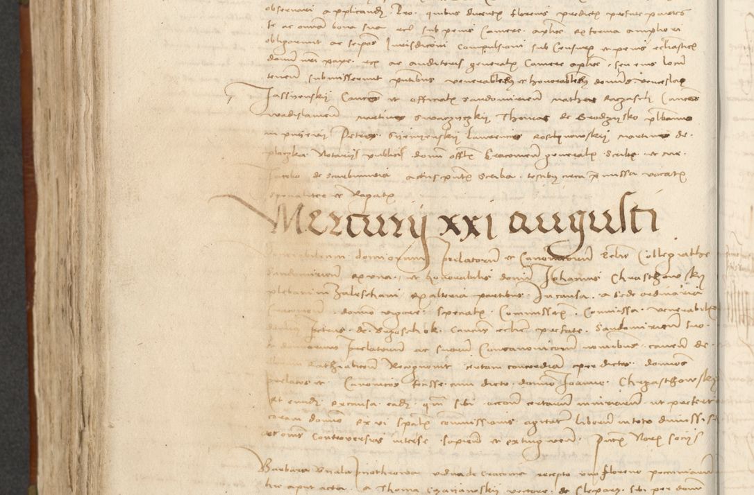 Zdjęcie nr 275 dla obiektu archiwalnego: [Acta actorum officialia coram Johanne de Starzechowicze]