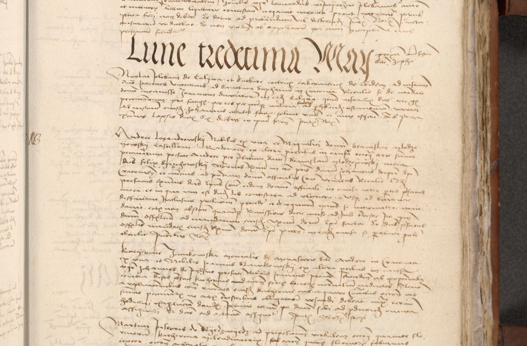 Zdjęcie nr 252 dla obiektu archiwalnego: [Acta actorum officialia coram Johanne de Starzechowicze]