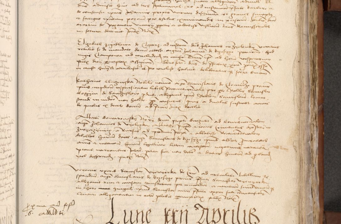 Zdjęcie nr 248 dla obiektu archiwalnego: [Acta actorum officialia coram Johanne de Starzechowicze]