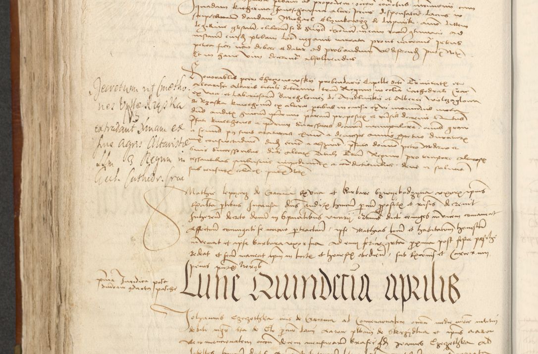 Zdjęcie nr 245 dla obiektu archiwalnego: [Acta actorum officialia coram Johanne de Starzechowicze]