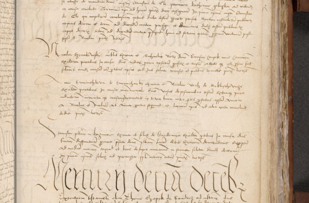 Zdjęcie nr 230 dla obiektu archiwalnego: [Acta actorum officialia coram Johanne de Starzechowicze]