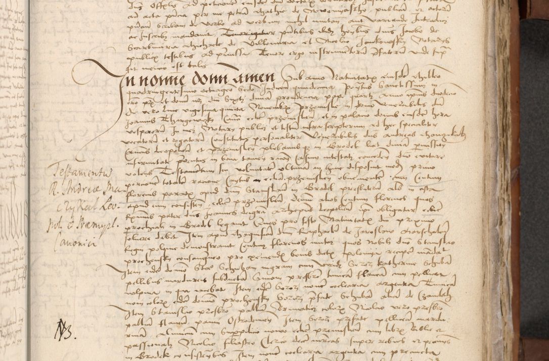 Zdjęcie nr 218 dla obiektu archiwalnego: [Acta actorum officialia coram Johanne de Starzechowicze]