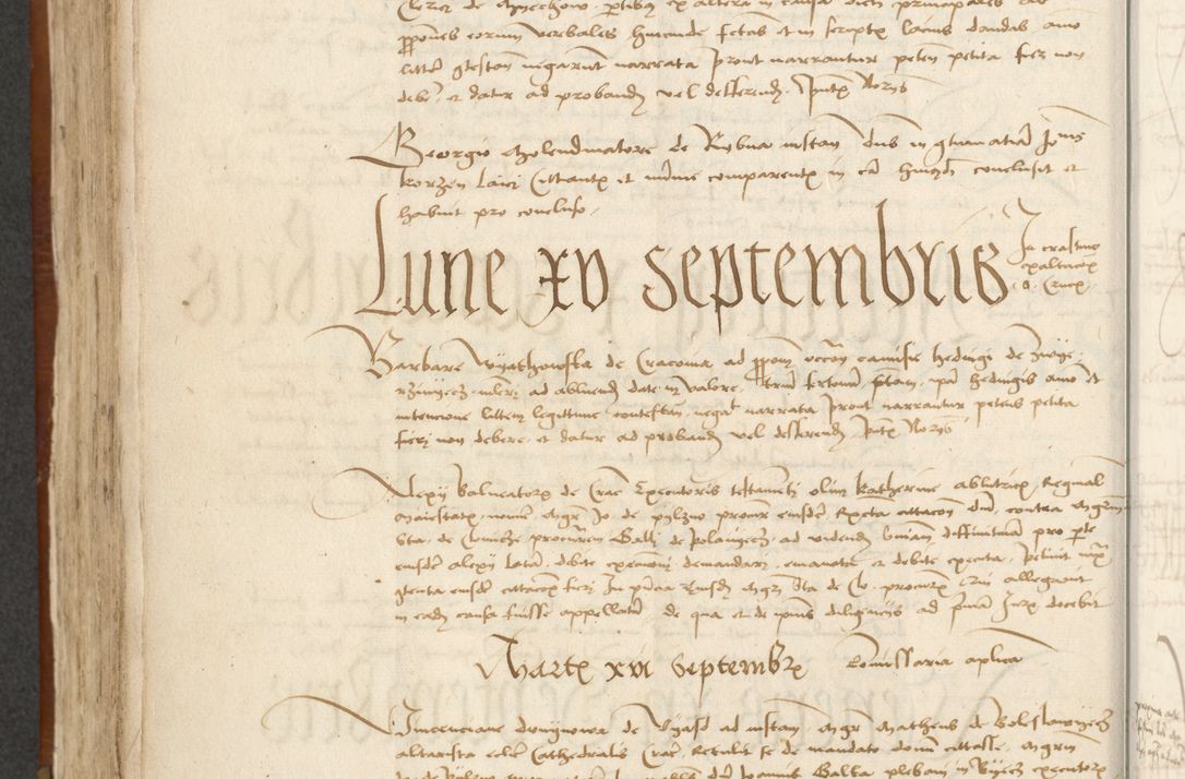 Zdjęcie nr 203 dla obiektu archiwalnego: [Acta actorum officialia coram Johanne de Starzechowicze]