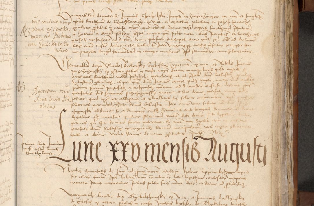 Zdjęcie nr 196 dla obiektu archiwalnego: [Acta actorum officialia coram Johanne de Starzechowicze]