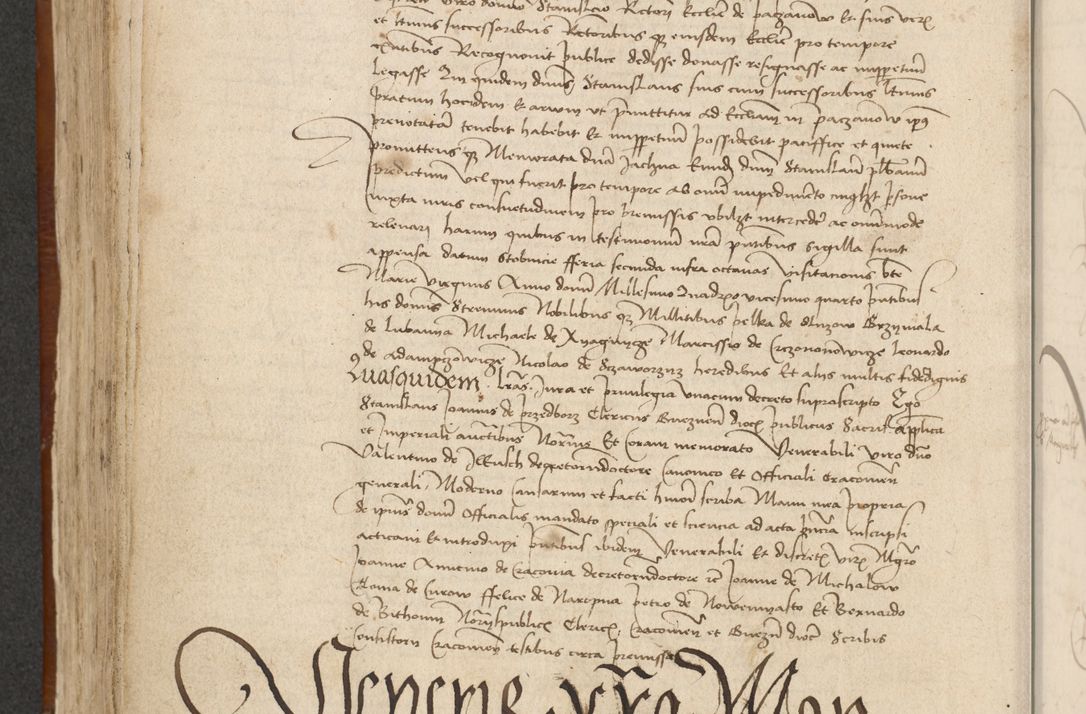 Zdjęcie nr 185 dla obiektu archiwalnego: [Acta actorum officialia coram Johanne de Starzechowicze]