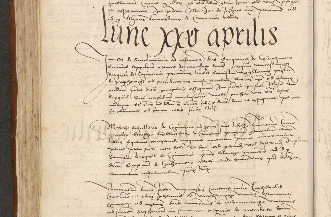 Zdjęcie nr 173 dla obiektu archiwalnego: [Acta actorum officialia coram Johanne de Starzechowicze]