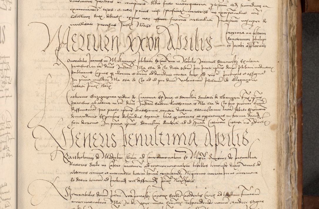 Zdjęcie nr 174 dla obiektu archiwalnego: [Acta actorum officialia coram Johanne de Starzechowicze]