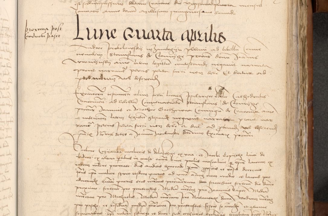 Zdjęcie nr 166 dla obiektu archiwalnego: [Acta actorum officialia coram Johanne de Starzechowicze]