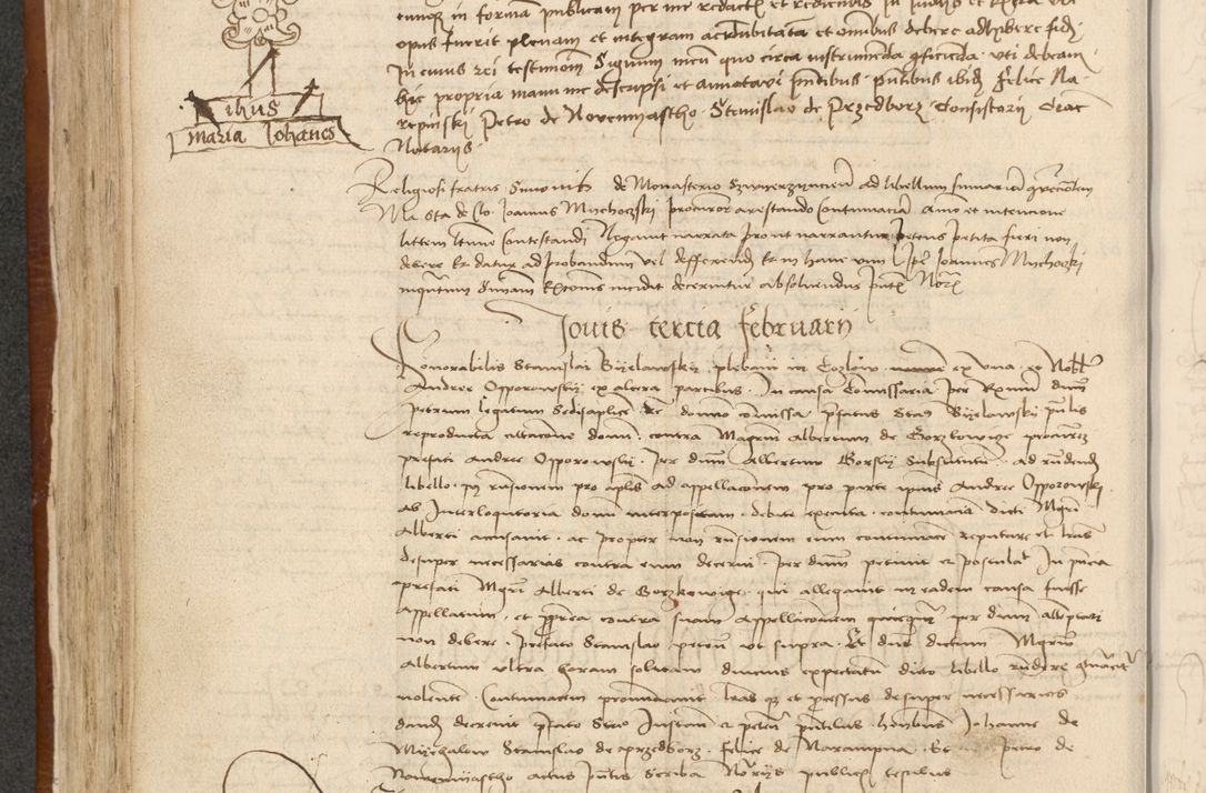 Zdjęcie nr 153 dla obiektu archiwalnego: [Acta actorum officialia coram Johanne de Starzechowicze]