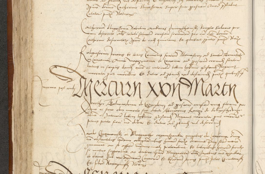 Zdjęcie nr 137 dla obiektu archiwalnego: [Acta actorum officialia coram Johanne de Starzechowicze]