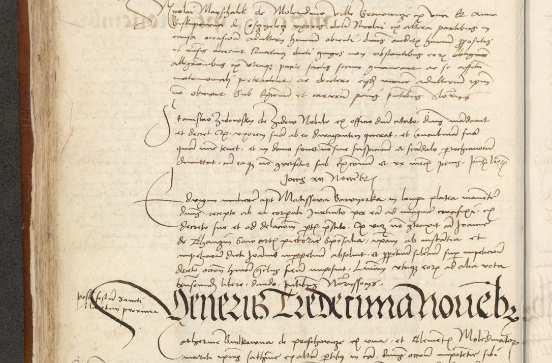 Zdjęcie nr 107 dla obiektu archiwalnego: [Acta actorum officialia coram Johanne de Starzechowicze]