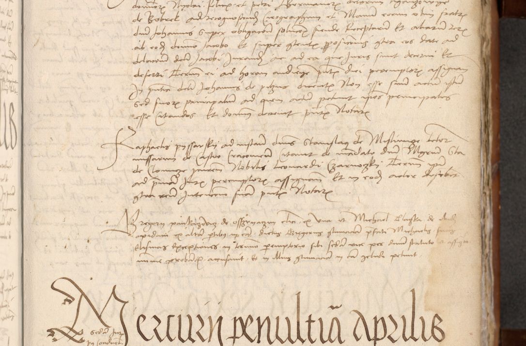 Zdjęcie nr 26 dla obiektu archiwalnego: [Acta actorum officialia coram Johanne de Starzechowicze]