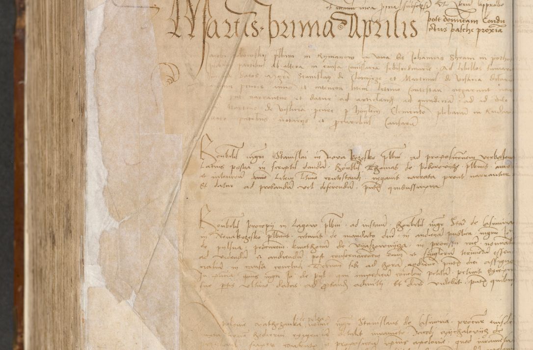 Zdjęcie nr 721 dla obiektu archiwalnego: [Acta actorum vicarialia coram Johanne de Goslaw]