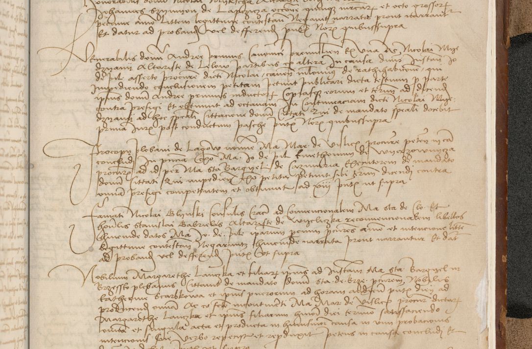 Zdjęcie nr 710 dla obiektu archiwalnego: [Acta actorum vicarialia coram Johanne de Goslaw]