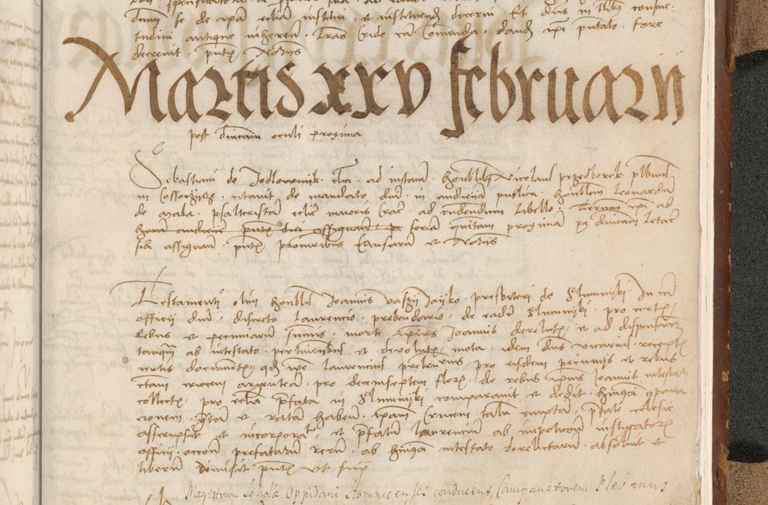 Zdjęcie nr 704 dla obiektu archiwalnego: [Acta actorum vicarialia coram Johanne de Goslaw]