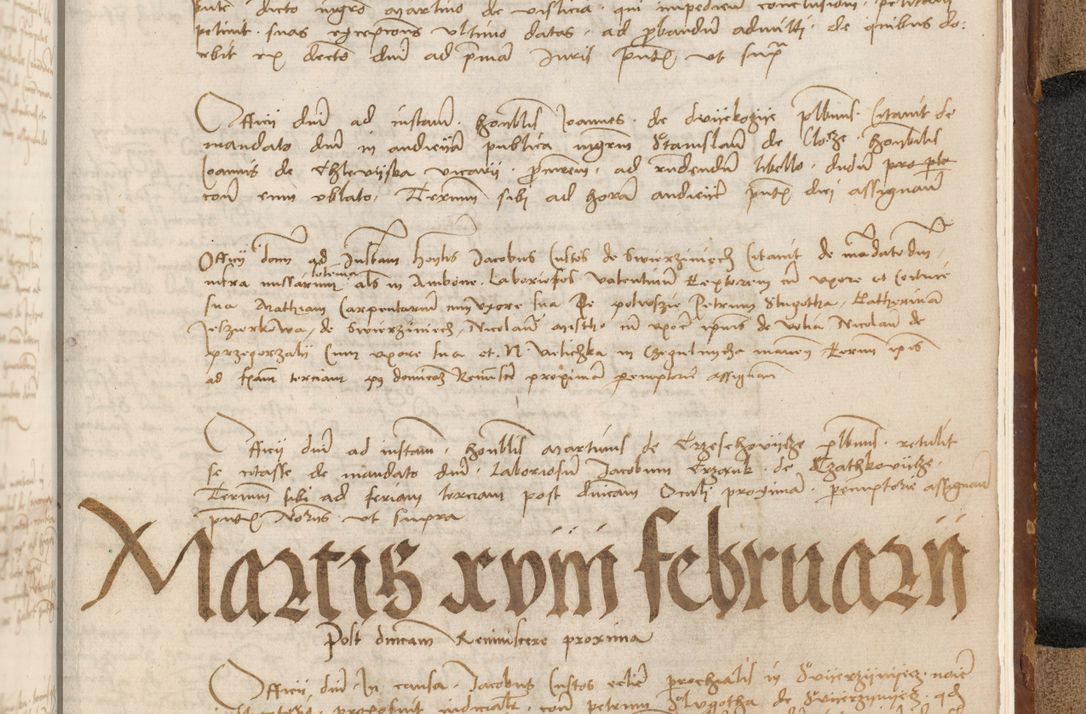 Zdjęcie nr 698 dla obiektu archiwalnego: [Acta actorum vicarialia coram Johanne de Goslaw]