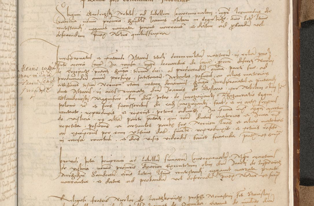 Zdjęcie nr 696 dla obiektu archiwalnego: [Acta actorum vicarialia coram Johanne de Goslaw]