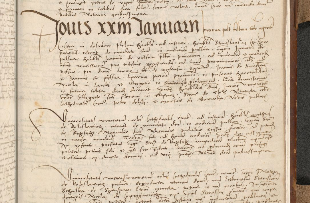 Zdjęcie nr 686 dla obiektu archiwalnego: [Acta actorum vicarialia coram Johanne de Goslaw]