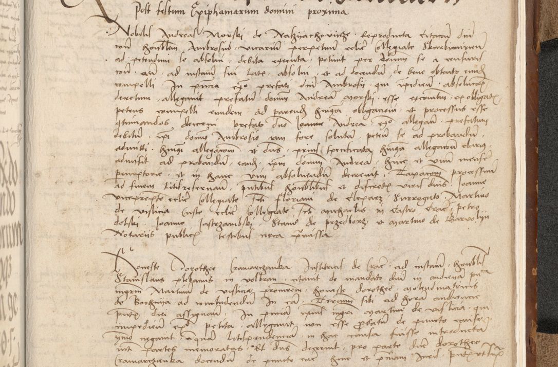 Zdjęcie nr 674 dla obiektu archiwalnego: [Acta actorum vicarialia coram Johanne de Goslaw]