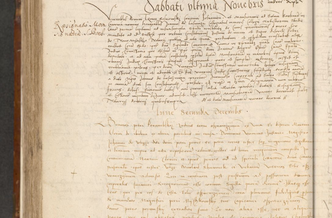 Zdjęcie nr 663 dla obiektu archiwalnego: [Acta actorum vicarialia coram Johanne de Goslaw]