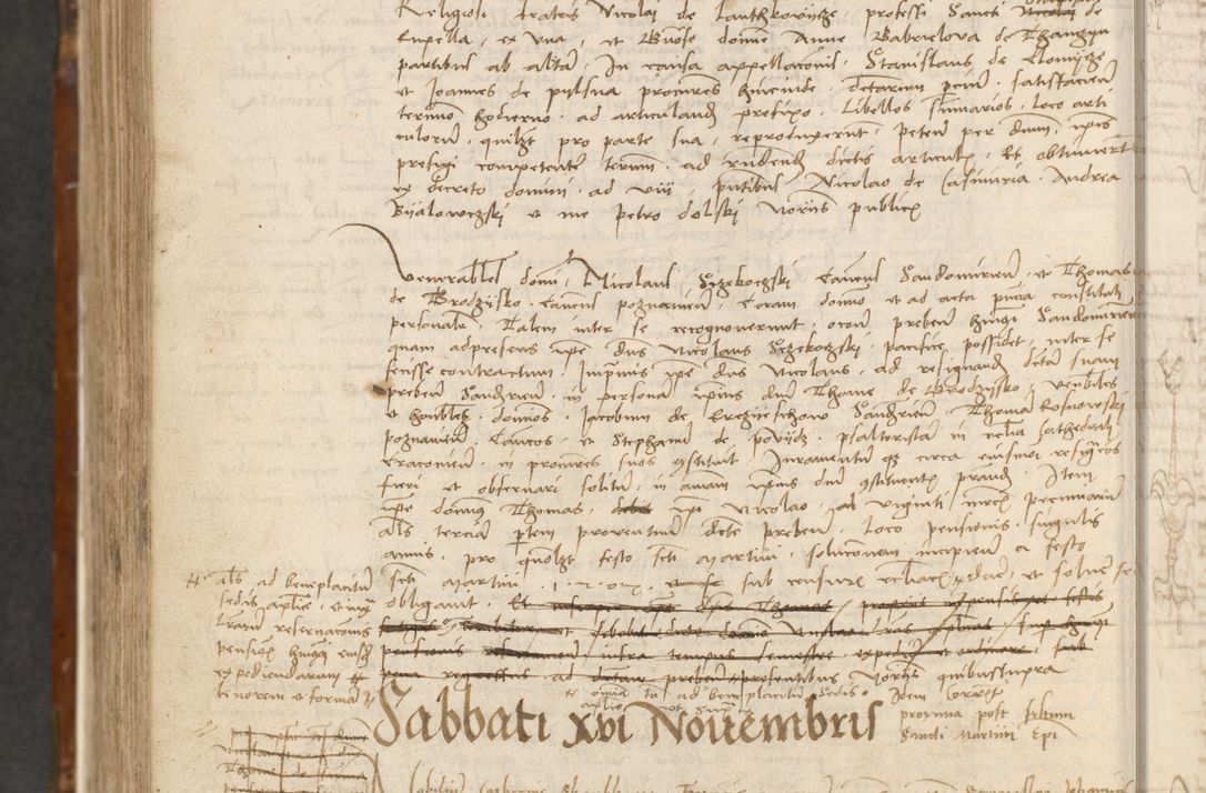 Zdjęcie nr 653 dla obiektu archiwalnego: [Acta actorum vicarialia coram Johanne de Goslaw]