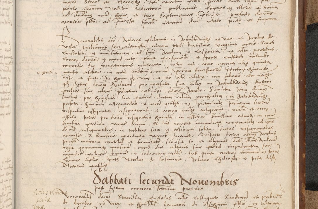 Zdjęcie nr 646 dla obiektu archiwalnego: [Acta actorum vicarialia coram Johanne de Goslaw]