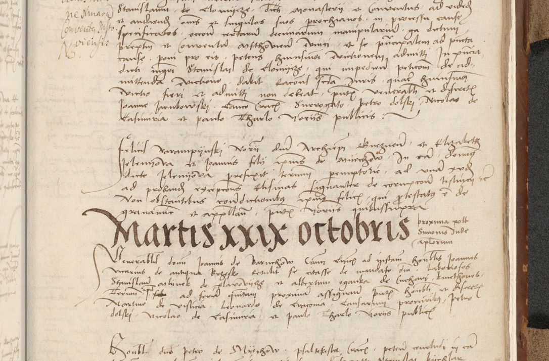 Zdjęcie nr 644 dla obiektu archiwalnego: [Acta actorum vicarialia coram Johanne de Goslaw]