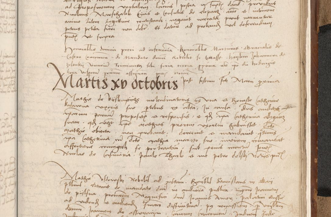 Zdjęcie nr 638 dla obiektu archiwalnego: [Acta actorum vicarialia coram Johanne de Goslaw]